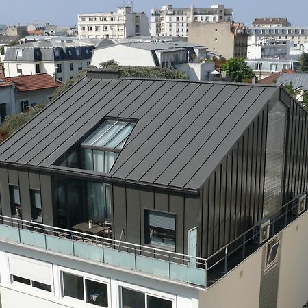 Beautiful Loft 130M2 Sun And Free Parking Ok 1M95 Apartment La Garenne-Colombes Ngoại thất bức ảnh