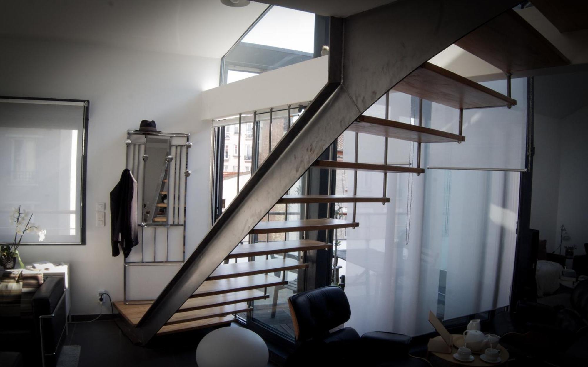 Beautiful Loft 130M2 Sun And Free Parking Ok 1M95 Apartment La Garenne-Colombes Ngoại thất bức ảnh